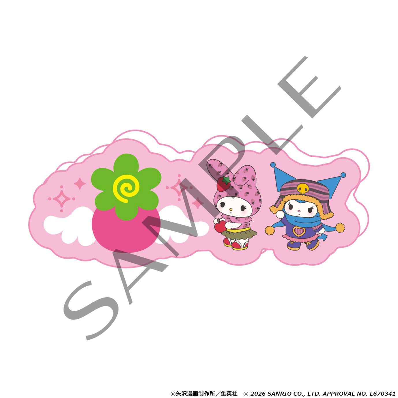 矢澤愛 近所物語 × Sanrio POP UP STORE 髮飾/髮夾 #P-GLG0369 (PRE-ORDER) [2026/11]