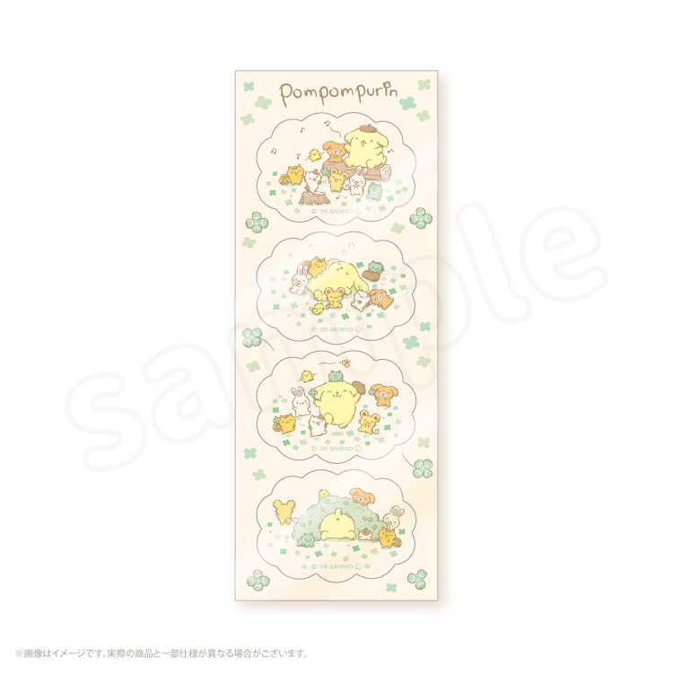 🎀【預訂】Pompompurin 溫馨野餐系列貼紙