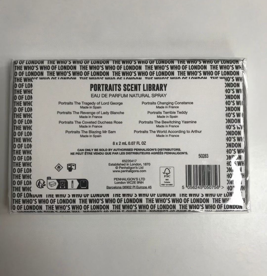 Penhaligon's 潘海利根 獸首家族香氛殿堂禮盒 香味圖書館 迷你香水套裝 2ml*8