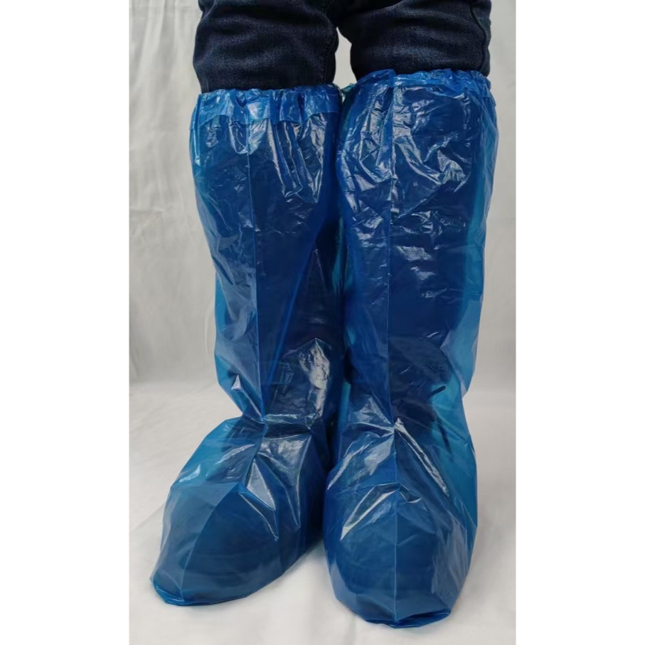 Enhanced Long and Short Waterproof/RainProof Thick PE Shoe cover [50pcs per pack]