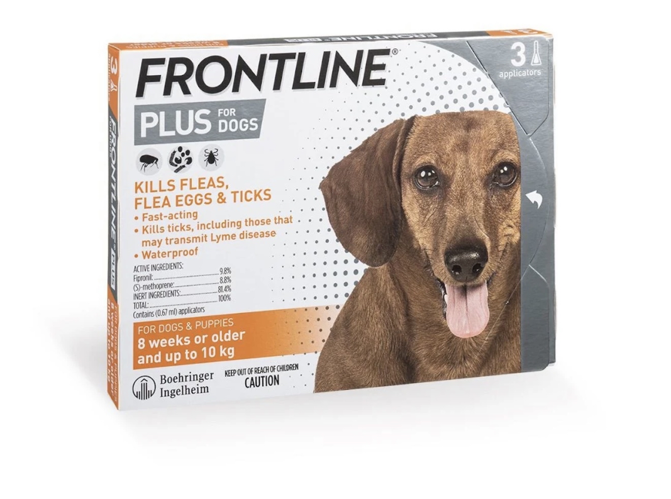 Frontline Plus – 殺蚤除牛蜱藥水 (貓犬用)  （0.67x 3支裝）