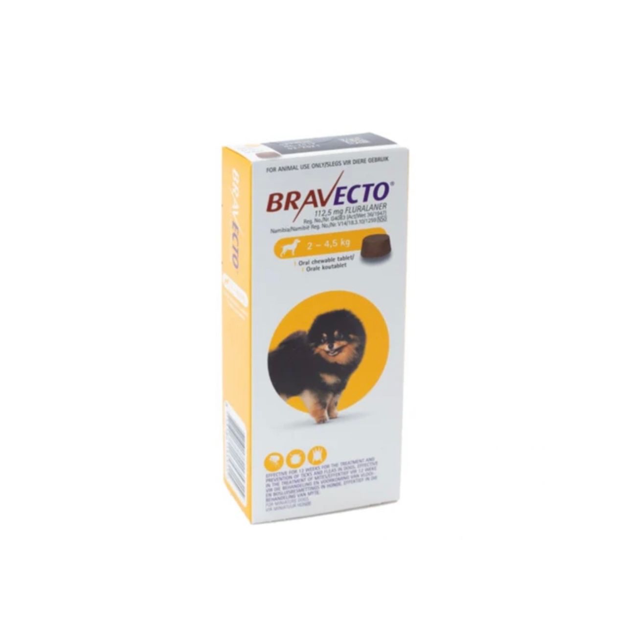一錠除 Bravecto Chews (消滅跳蚤、牛蜱、毛囊蟲)