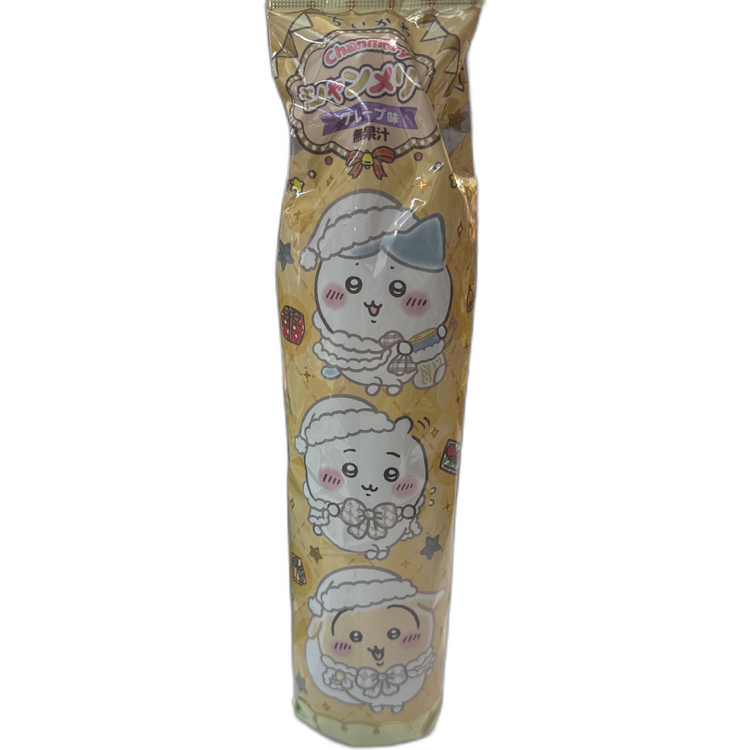 吉伊卡哇（Chiikawa）聯名的無酒精葡萄風味汽泡飲品