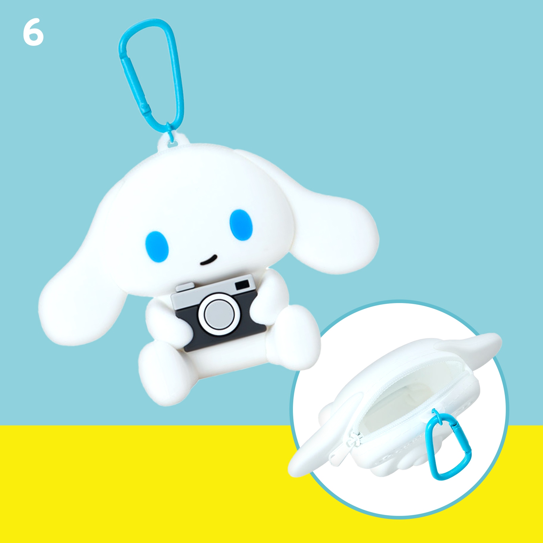 🌸 【預訂】I love Cinnamoroll series - No.6-Pouch 