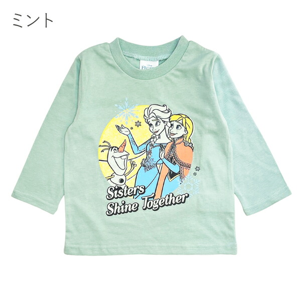 🆕【⭐訂購⭐】🌀 🇯🇵 日本直送🇯🇵 #Disney #Frozen 長袖 tee［2款選］🌀[PLBA-0108] [260312]