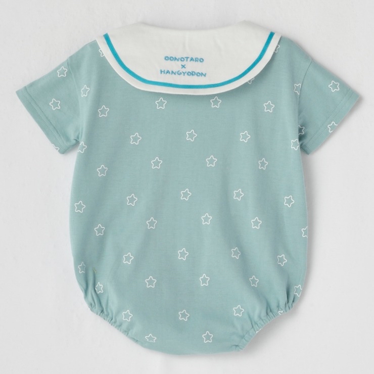 🇯🇵限量預訂 日本直送🇯🇵Oonotaro x Sanrio 水怪人物印花翻領短袖包屁衣