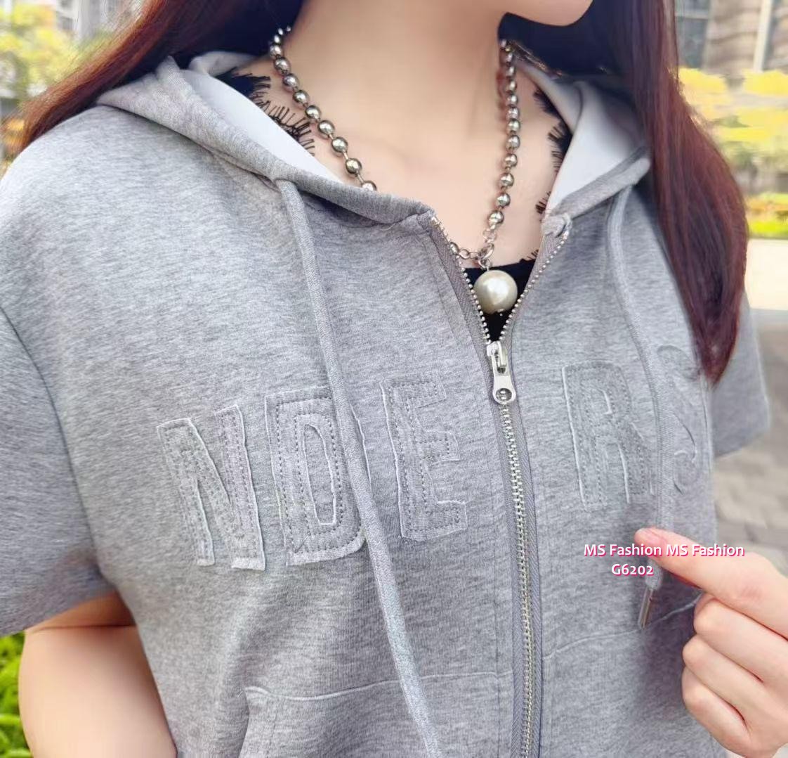 G6202 韓國🇰🇷有帽外套+長褲Set