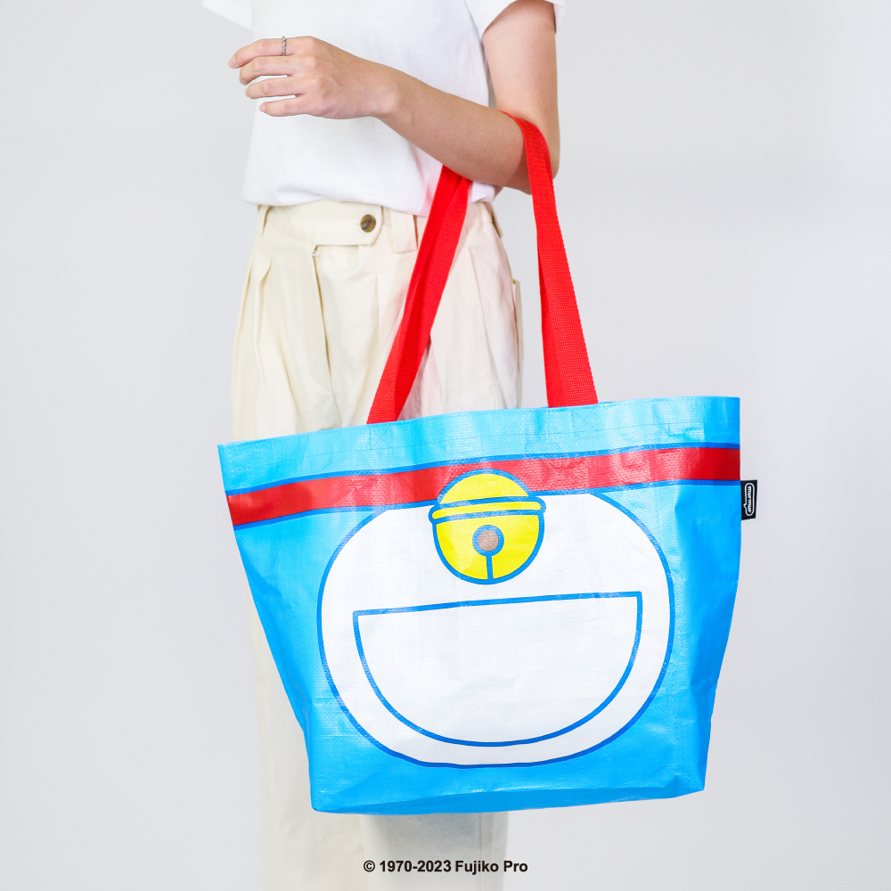 📦訂購 台灣代購 murmur Doraemon 多啦A夢 編織購物袋
