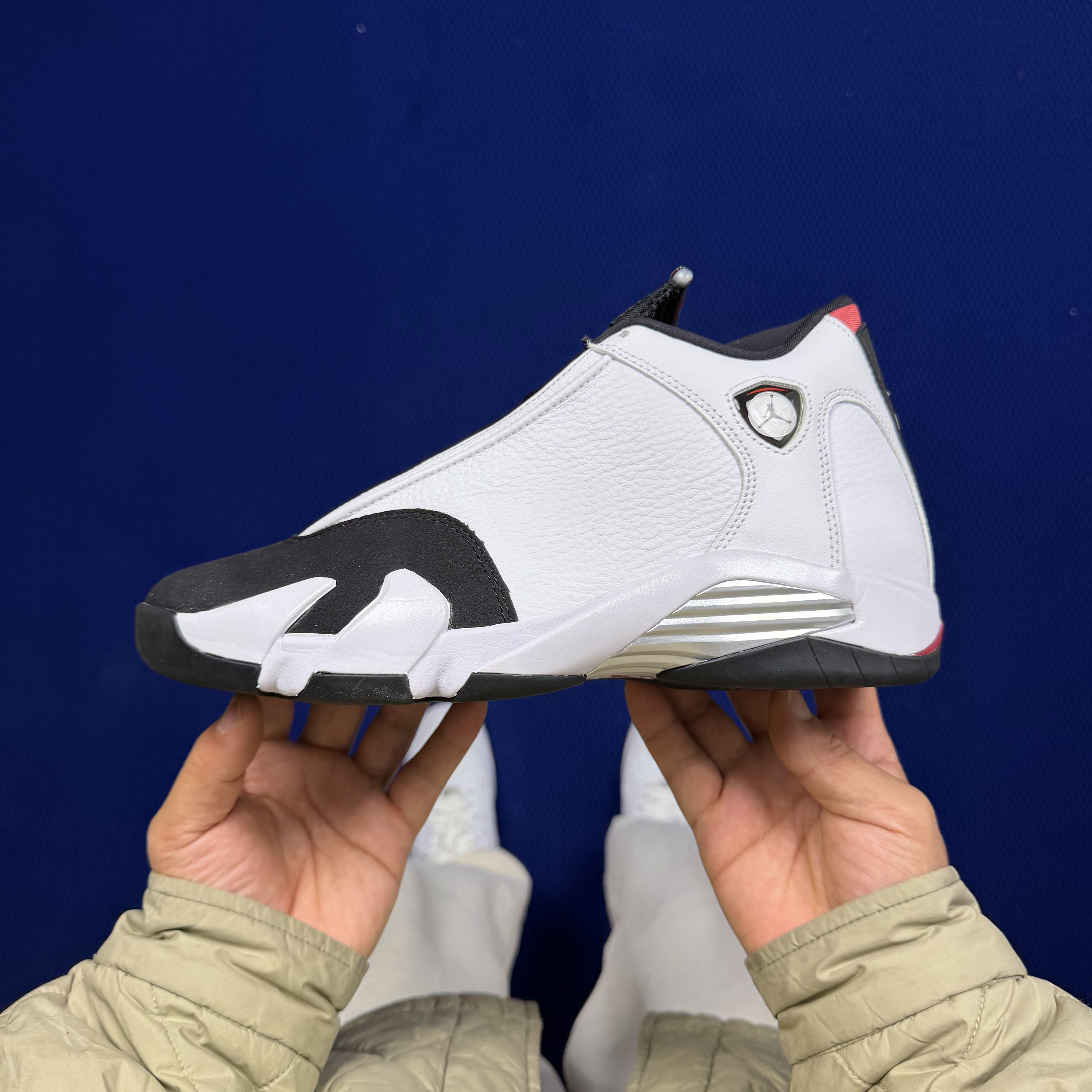 Air Jordan 14 Retro 'Black Toe' 487471-160