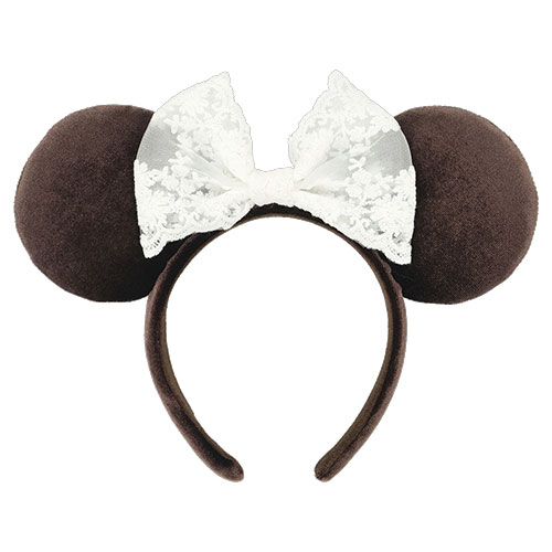 【預訂】TDR Disney Halloween 2026 - 絲絨頭箍 (brown)