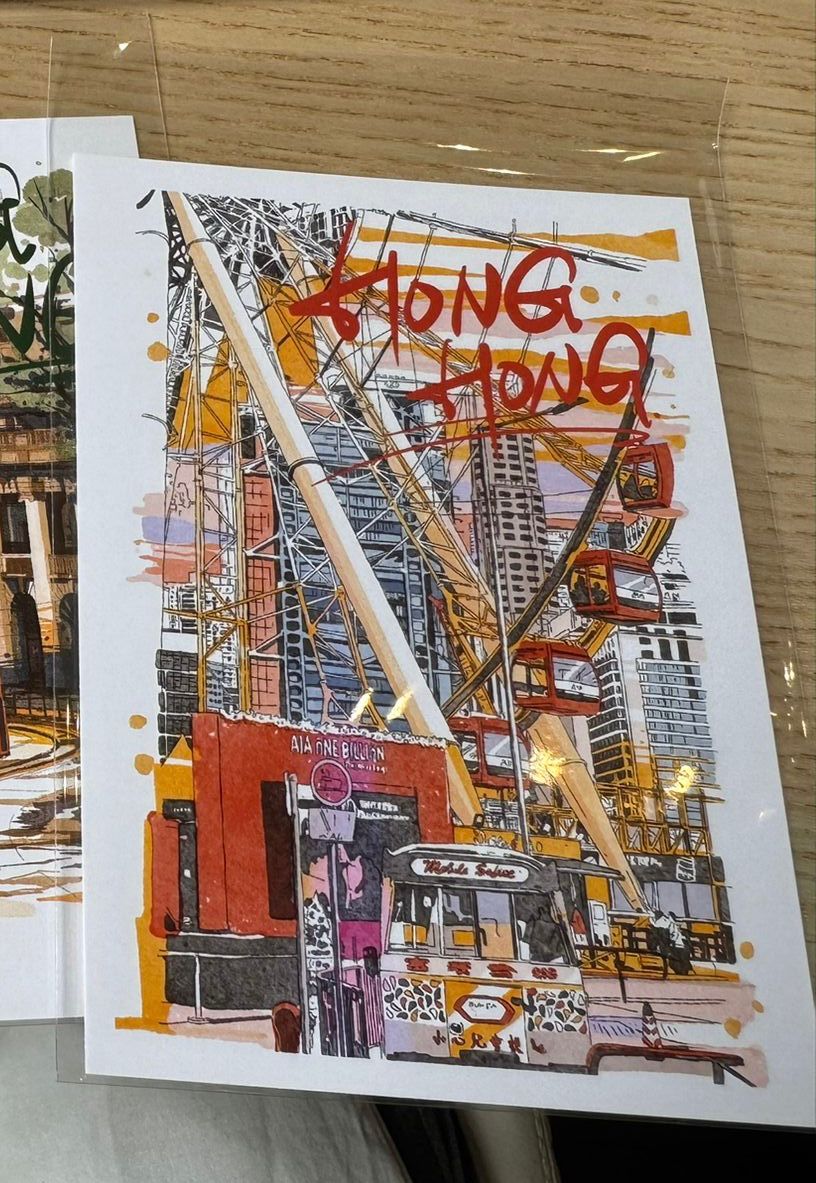KongTopp Postcard Wheel 005