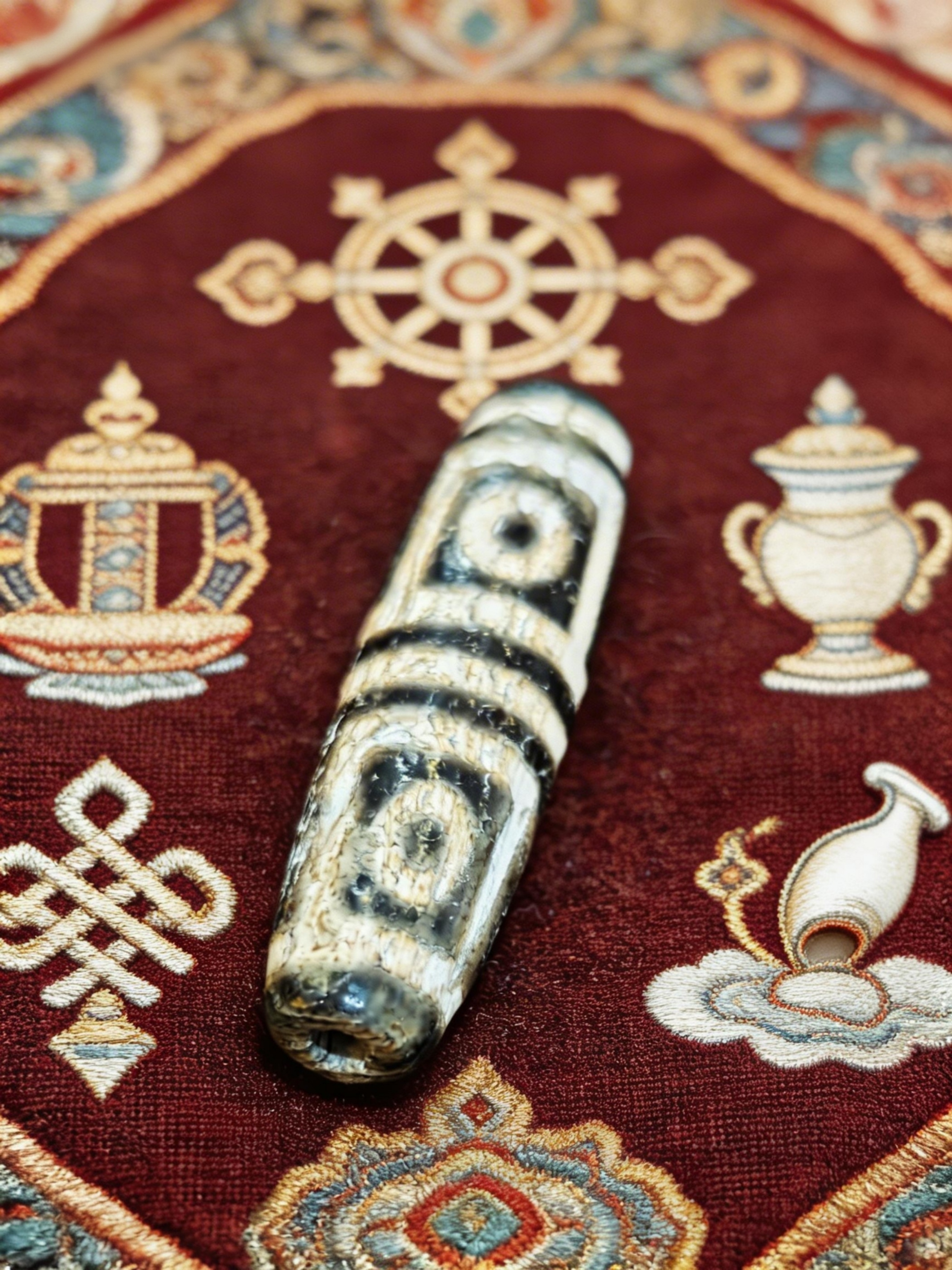 「火供地門四眼天珠」26034