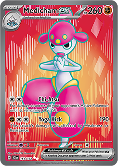  Pokemon TCG Card Game - Medicham ex