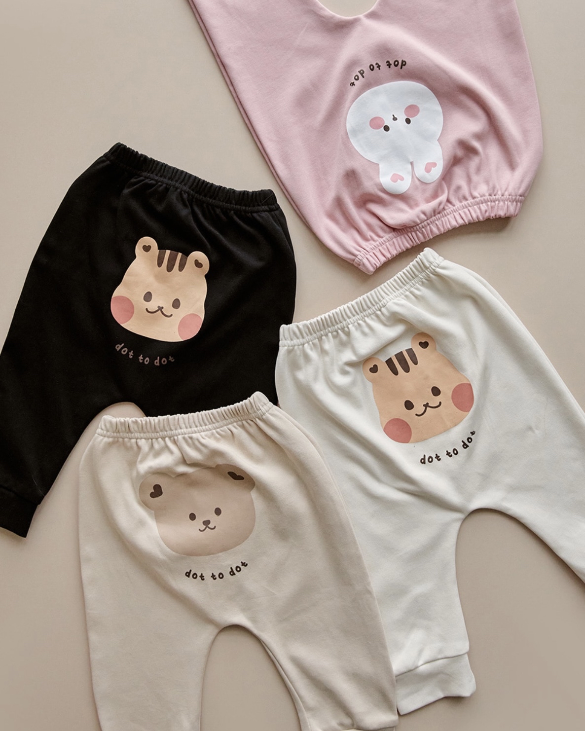 DOTTODOT 26S/S 萌萌大圓臉寶寶PP褲