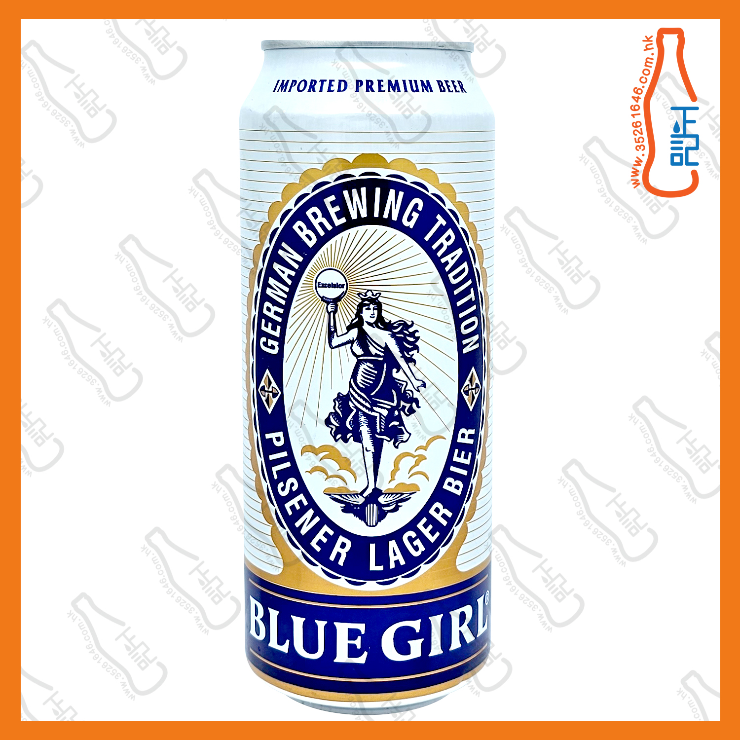 ==(巨罐) 藍妹啤酒 500ml x 4罐 /份