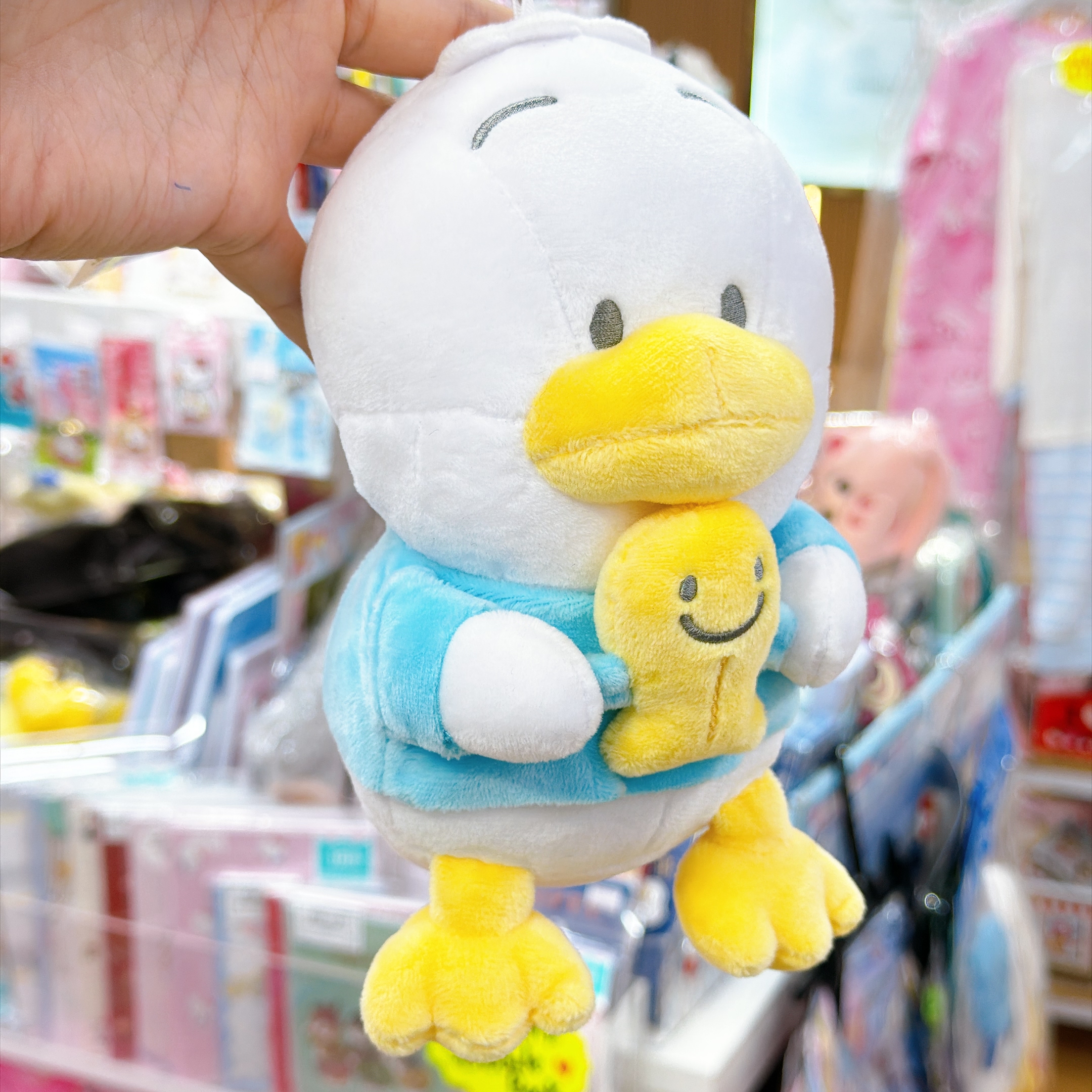 日本直送日本版ap鴨公仔掛飾15 cm