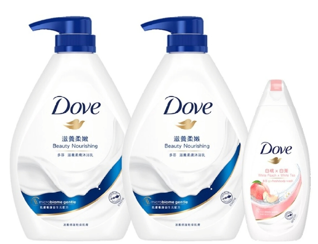 Dove沐浴乳優惠裝(滋養)    6/箱