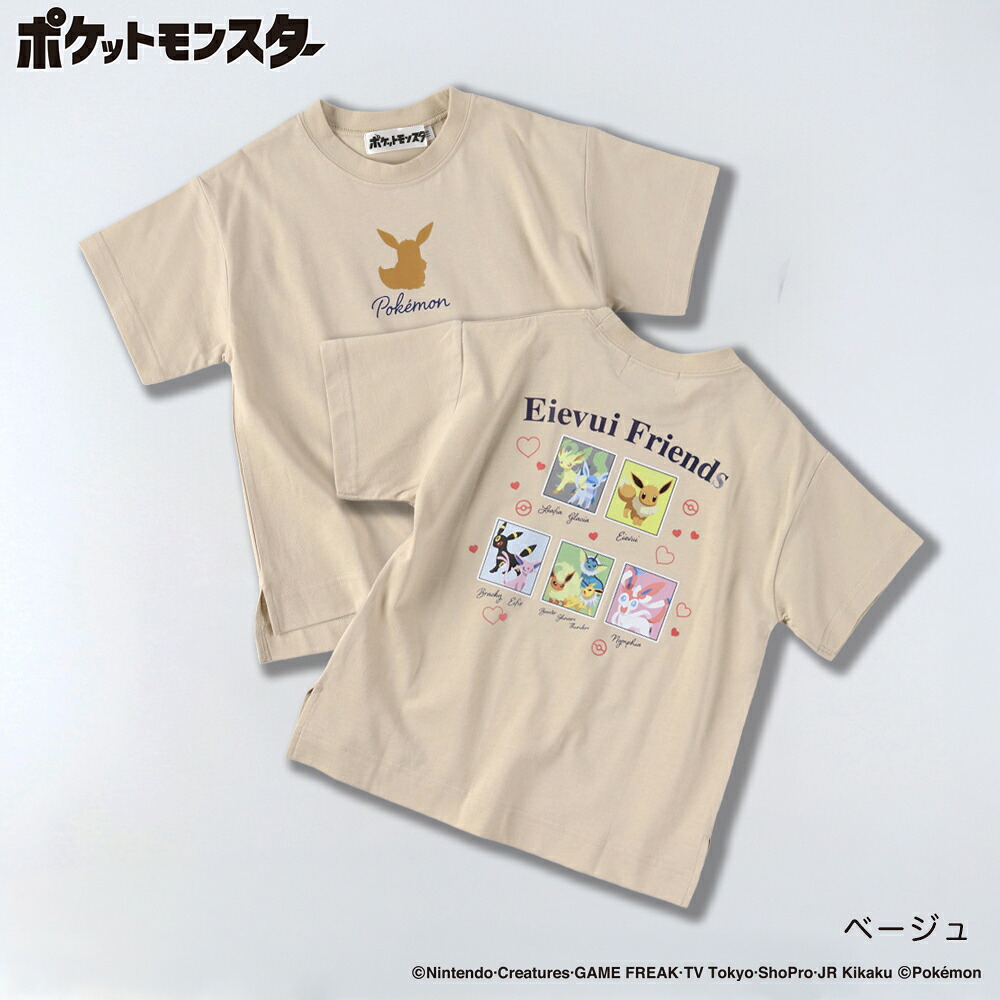 🆕【⭐訂購⭐】日本直送 🇯🇵🌀#Pokemon 前後印花 純棉短袖T恤［5款選］🌀[ELHA-0061][260915]