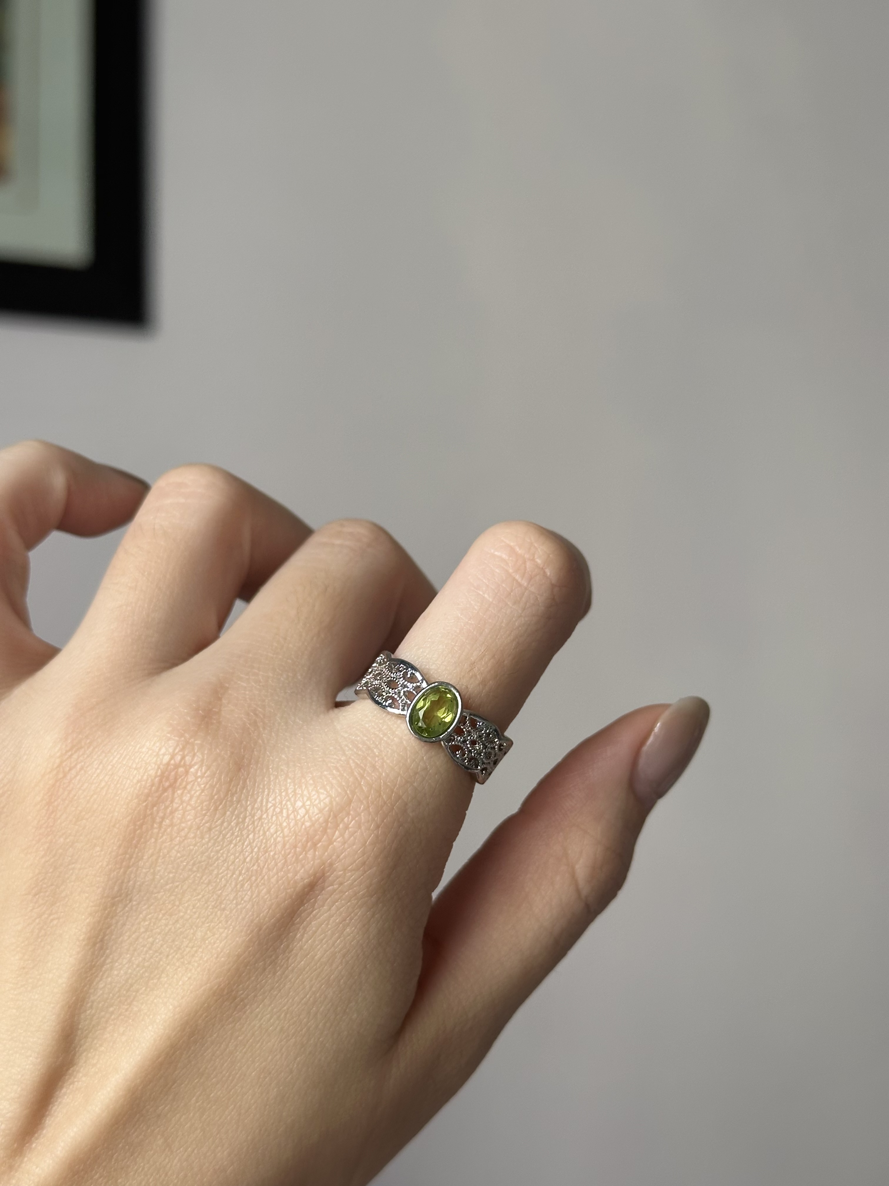 橄榄石戒指 ｜ Peridot Ring 