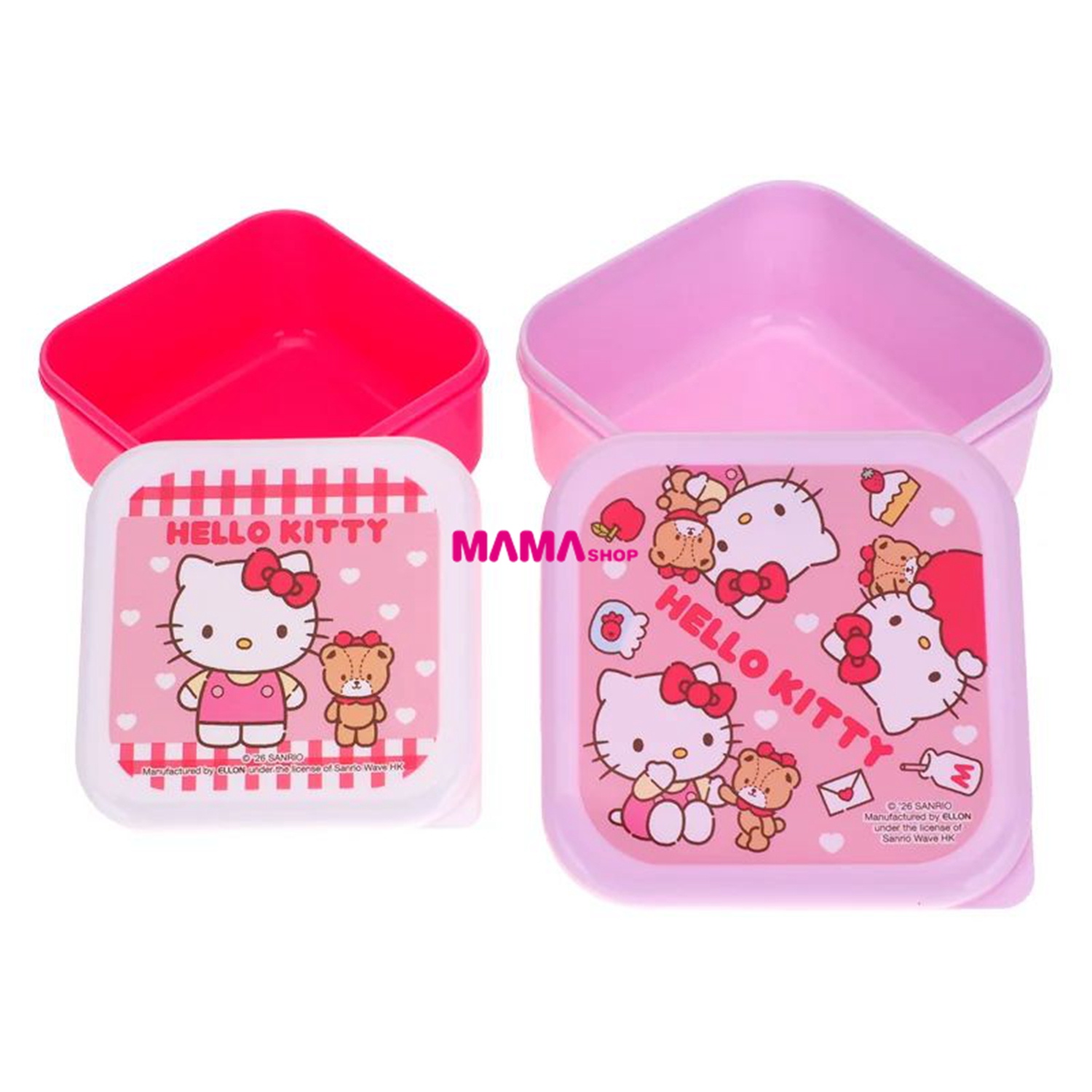 Sanrio 多用途膠盒(2個裝)