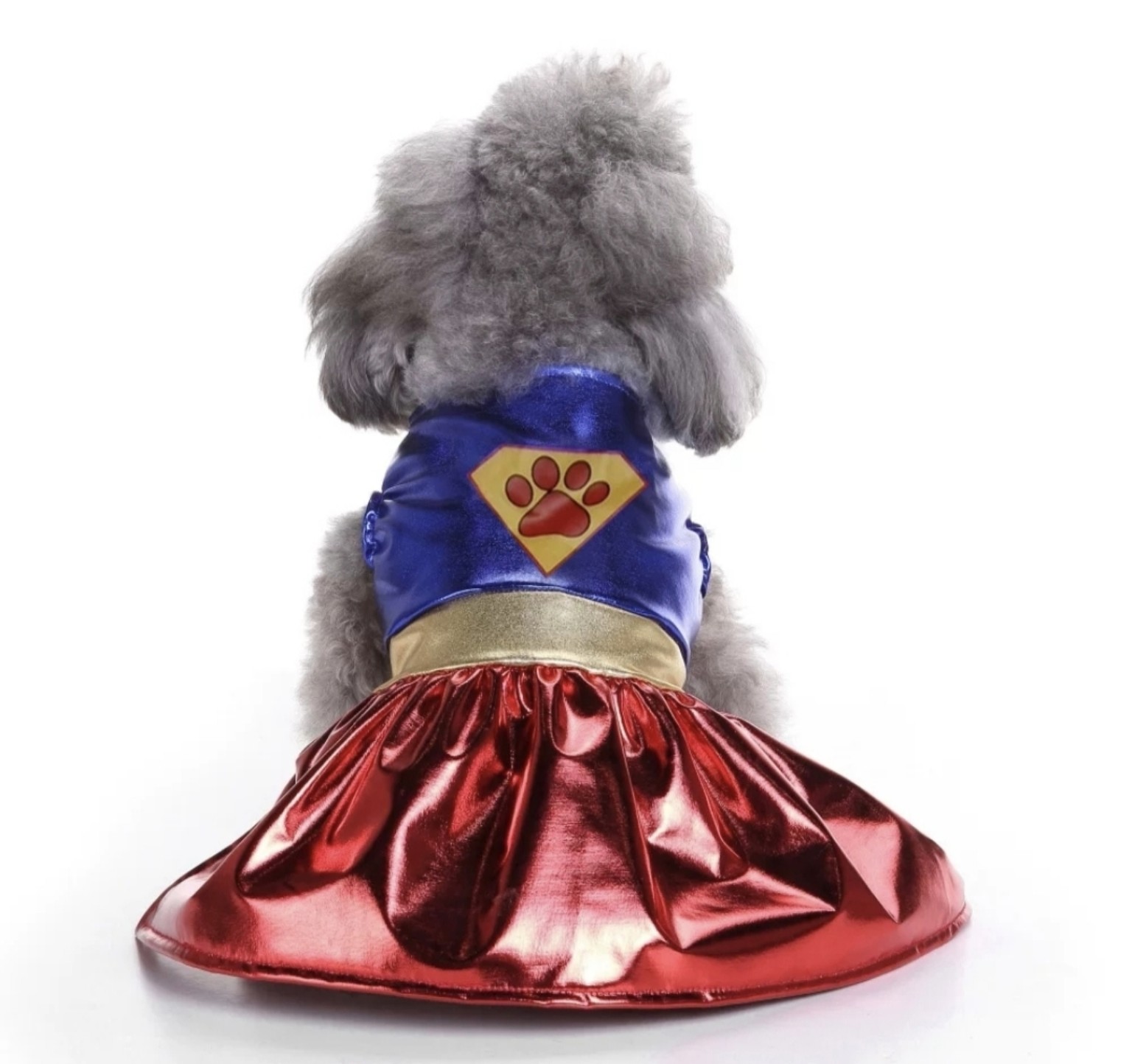 寵物萬聖節女超人英雄裙｜萬聖節貓狗衫 Super Dog Pet Halloween Costume｜Petabu