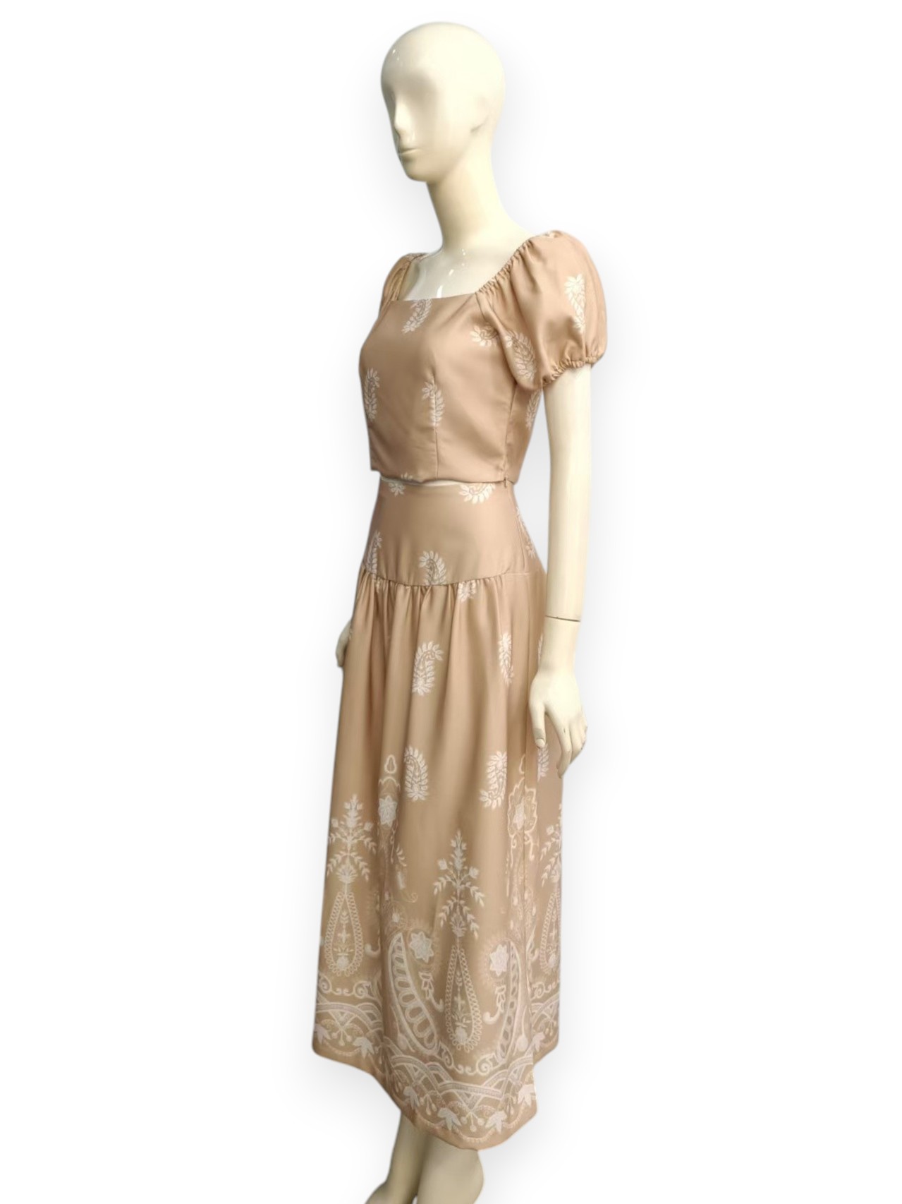 Batik Print Skirt Set M251