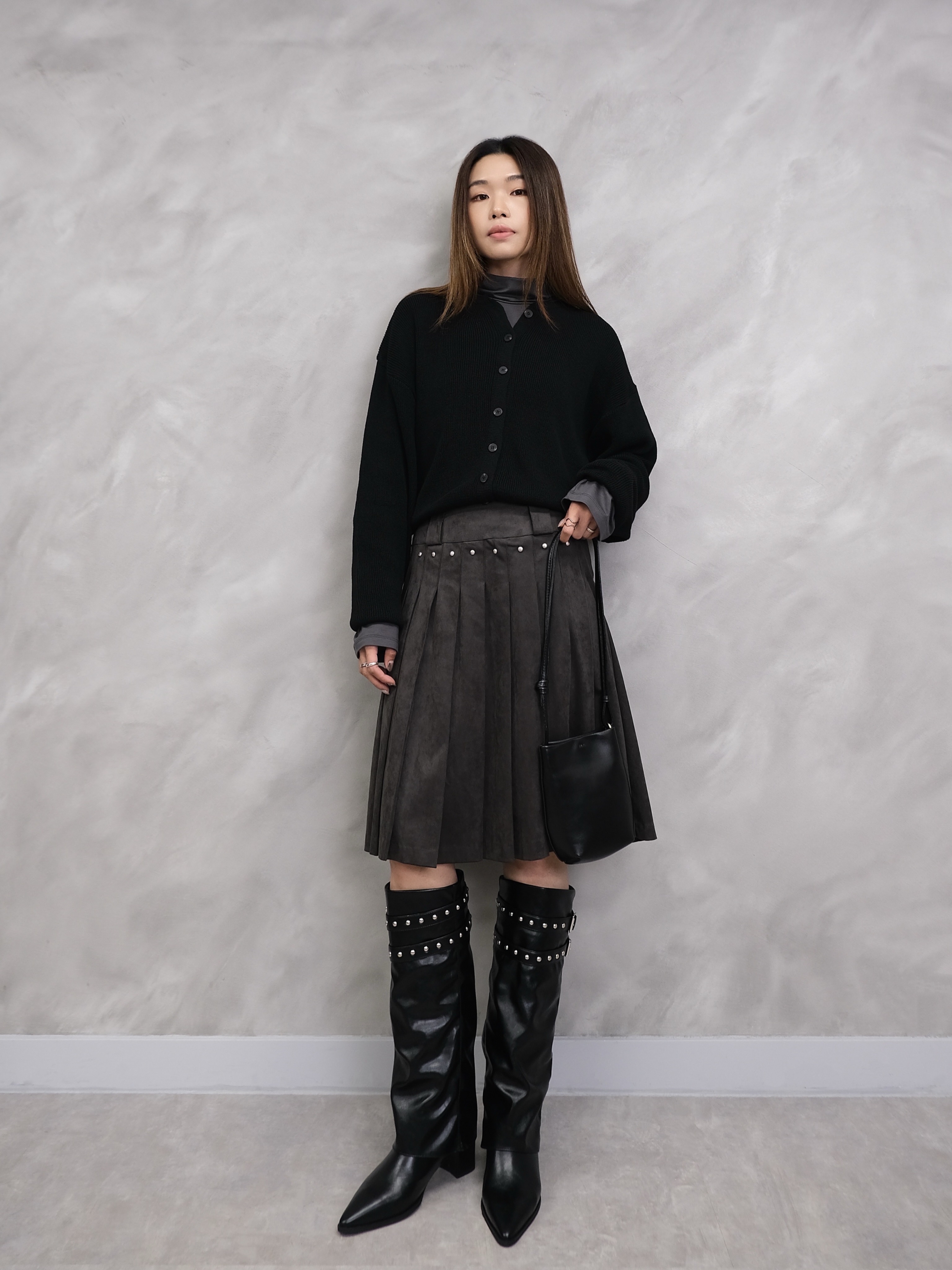 Aria Soft Touch Knit Cardigan #jk33