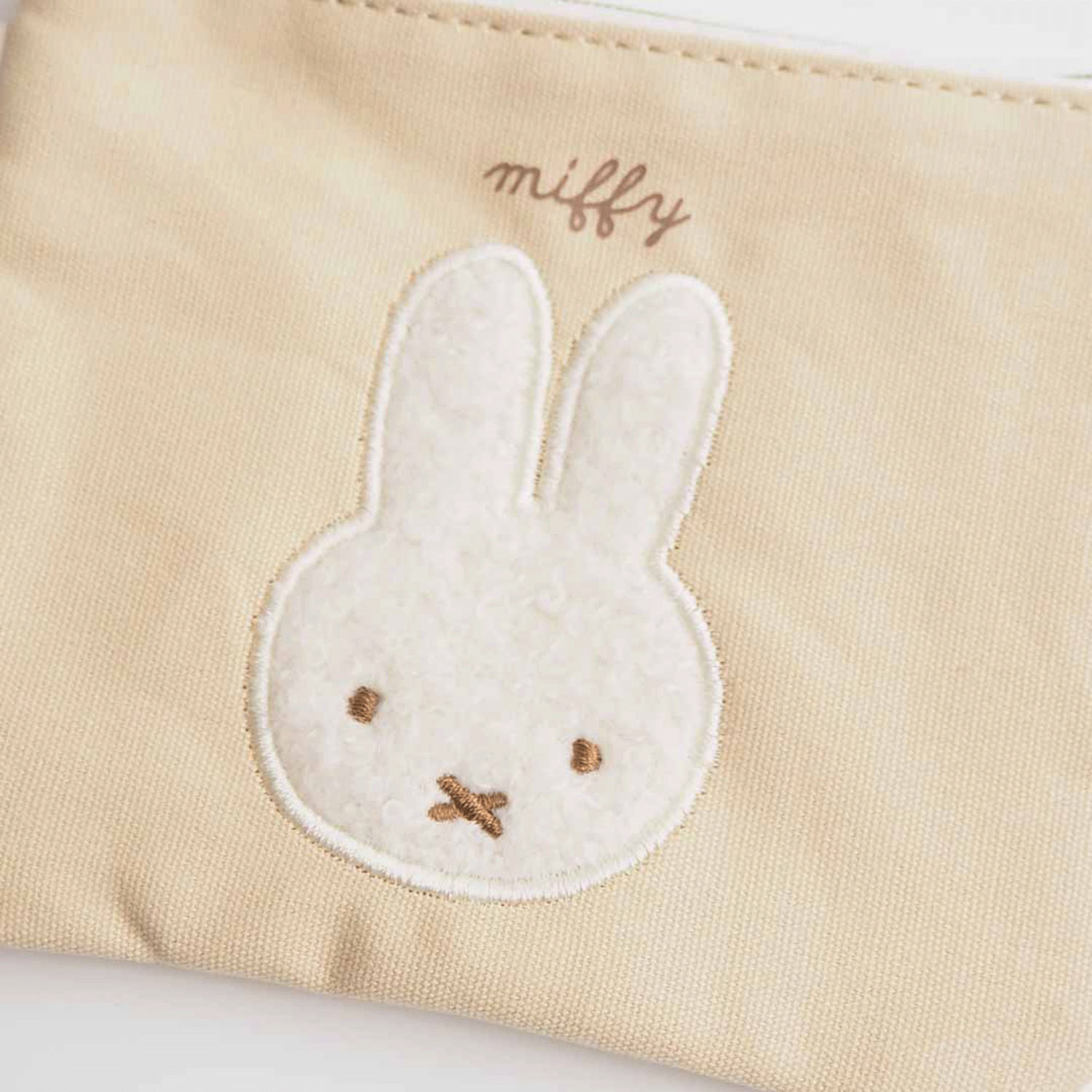 Miffy - 平面小物包 (米色大頭款)