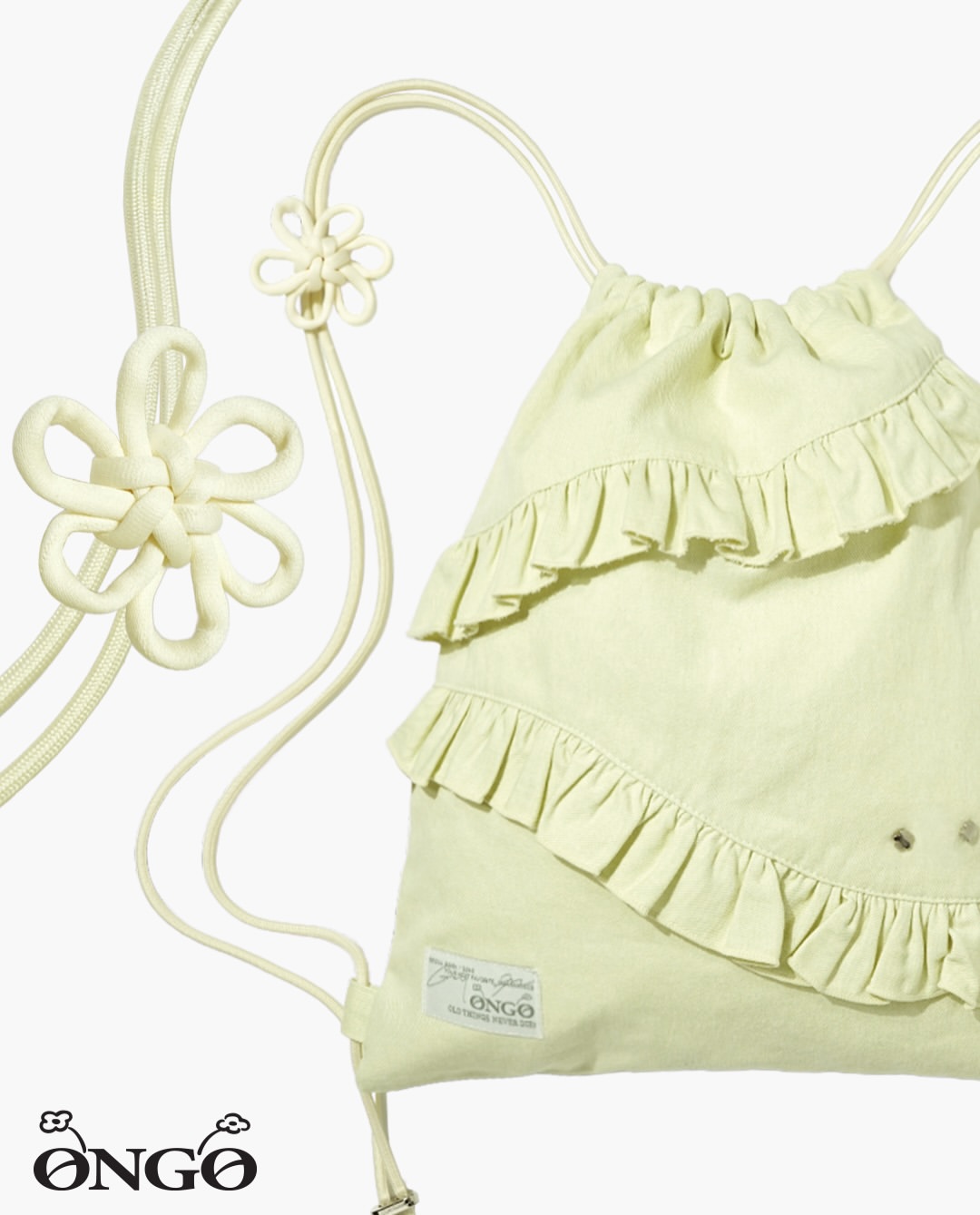 《Pre-Order》Flower Knot Ruffle Bag｜온고 ONGO old things never die (2026 Ver.)