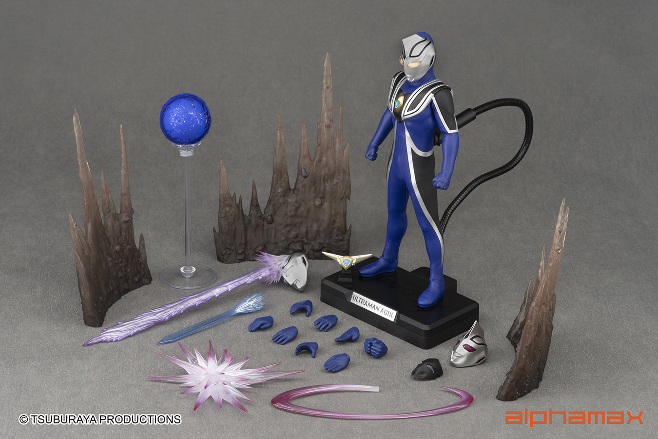 (預訂訂金 $300) (總價 $820) Alphamax 絕動究體 ULTRAMAN AGUL V1 超人亞古魯 V1 (AN27327) (行版) 