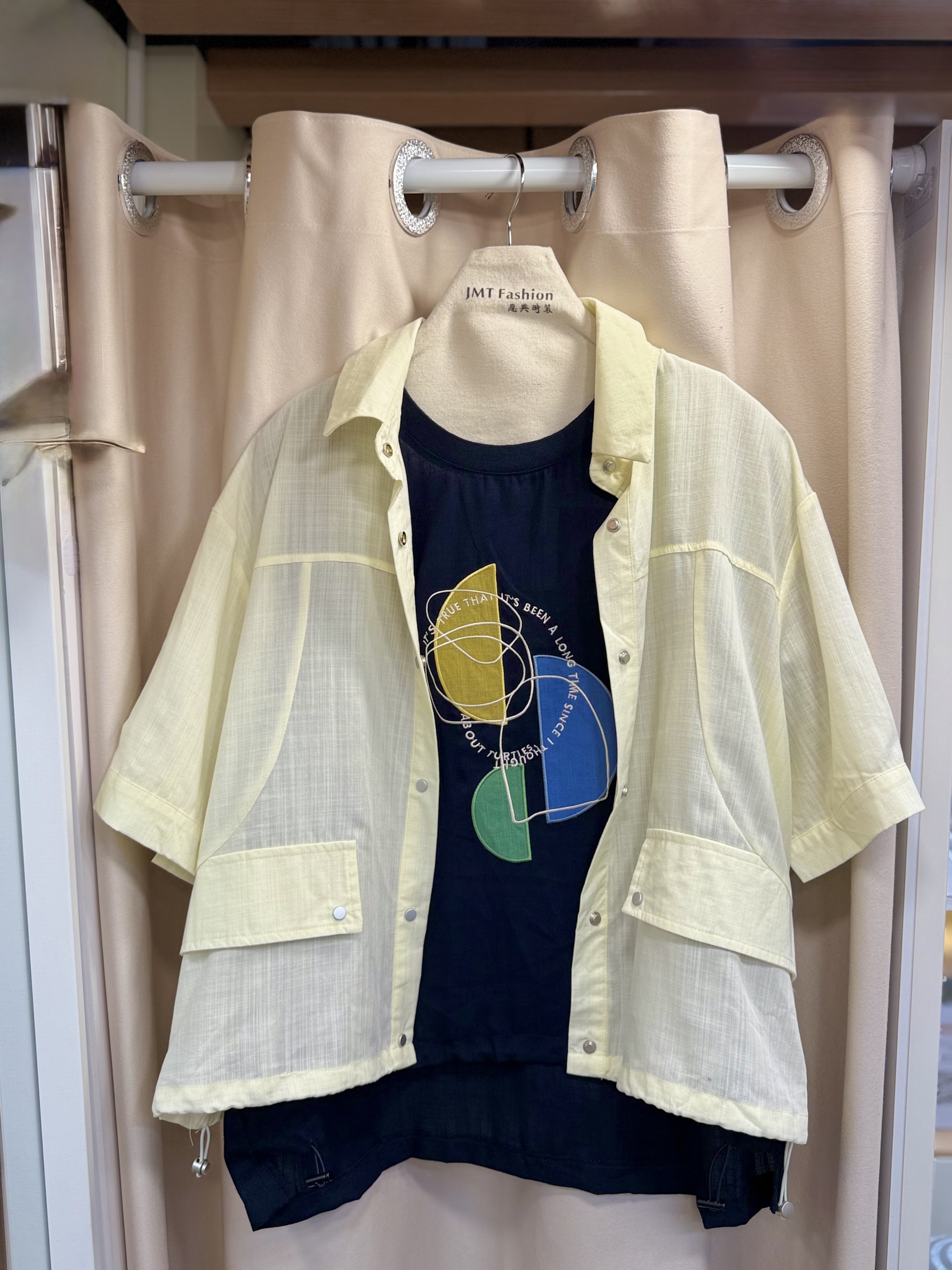 棉麻束腳衫 M590 416893259