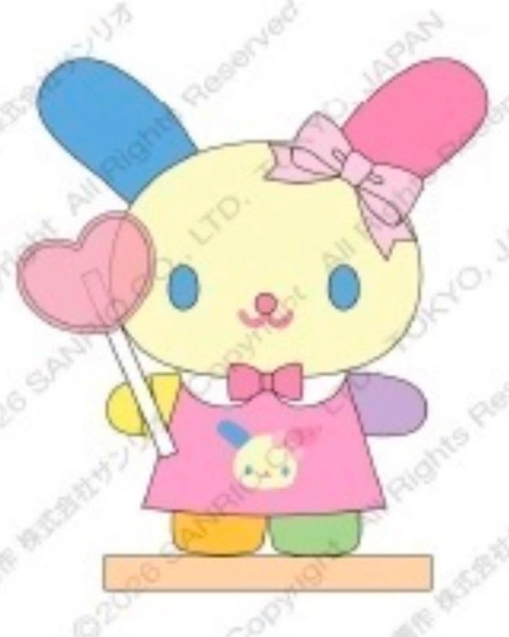 預訂 | 日本版 Sanrio 愛心磁石站立植絨公仔