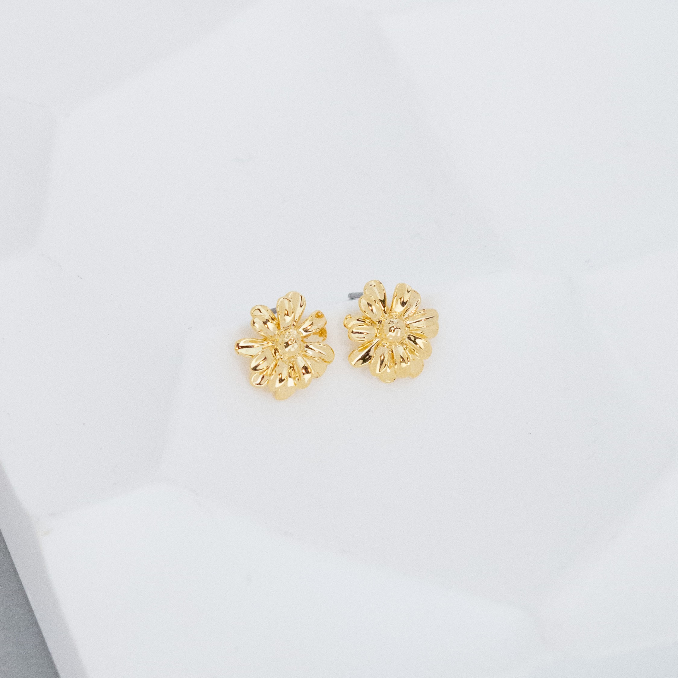 Bloom Dome Stud Earrings