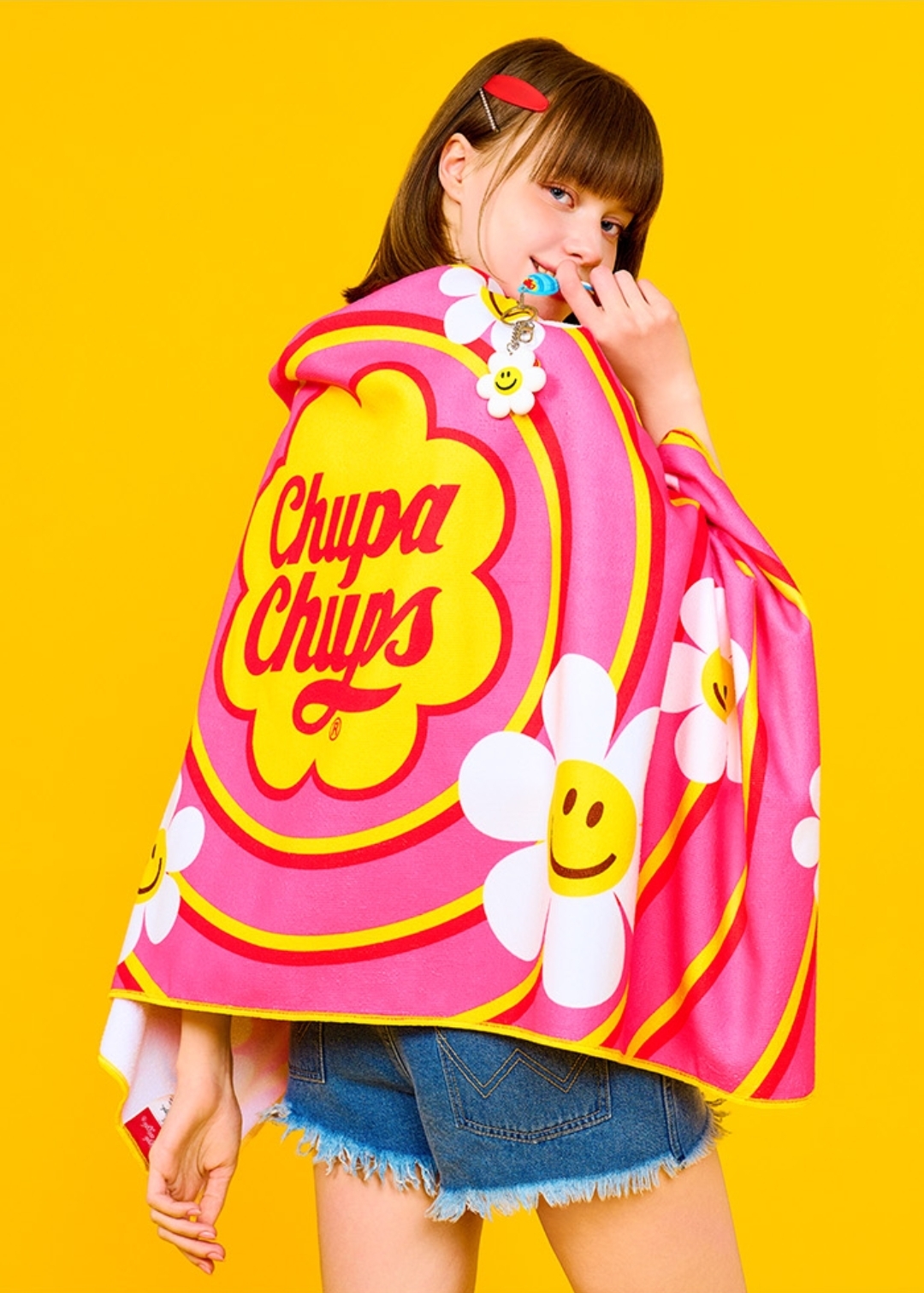 🍭 Wiggle Wiggle × Chupa Chups｜Beach Towel