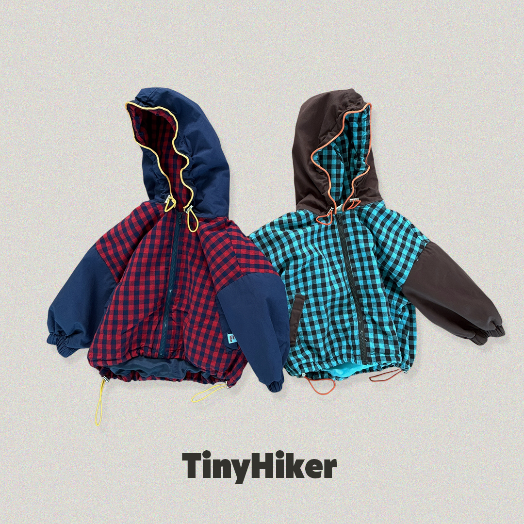 Tiny |  Pposik Check Hoodie Jumper