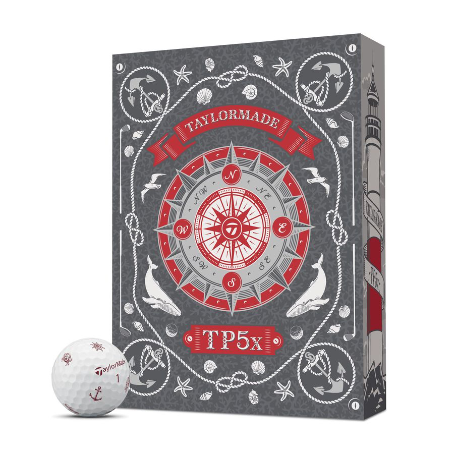 限量版 TAYLORMADE TP5x Sailor's Point pix 5層球