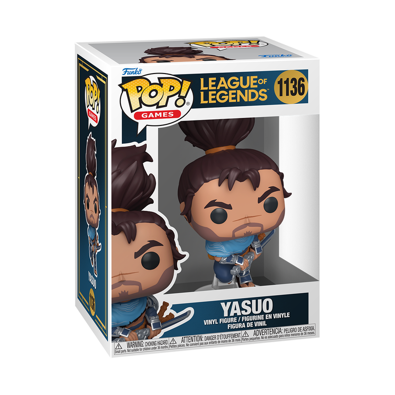 📦訂購 英國代購 Funko POP! LEAGUE OF LEGENDS Yasuo Figure 英雄聯盟 模型