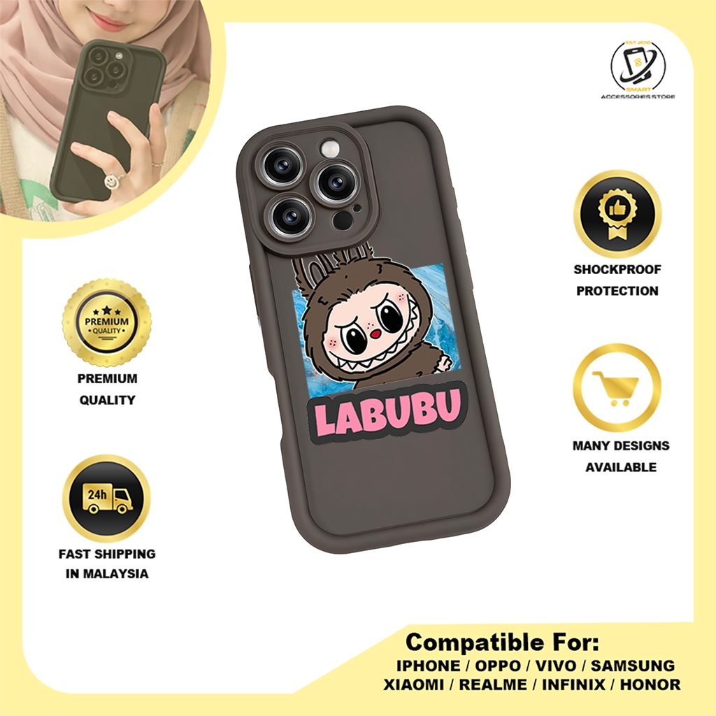 TPU DESIGN CASE PHONE FOR OPPO - DESIGN LABUBU C