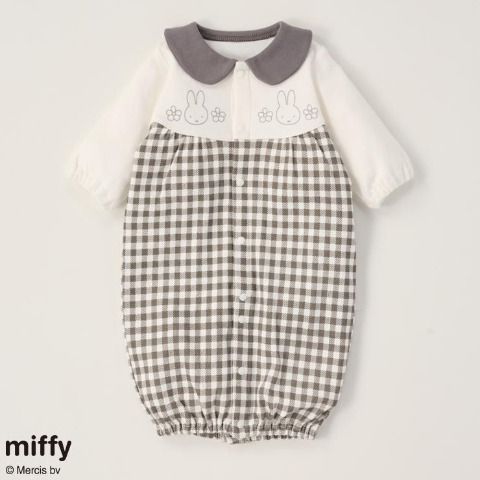 MIFFY BABY KID 小童 格仔圓領 連身衣 50-70 