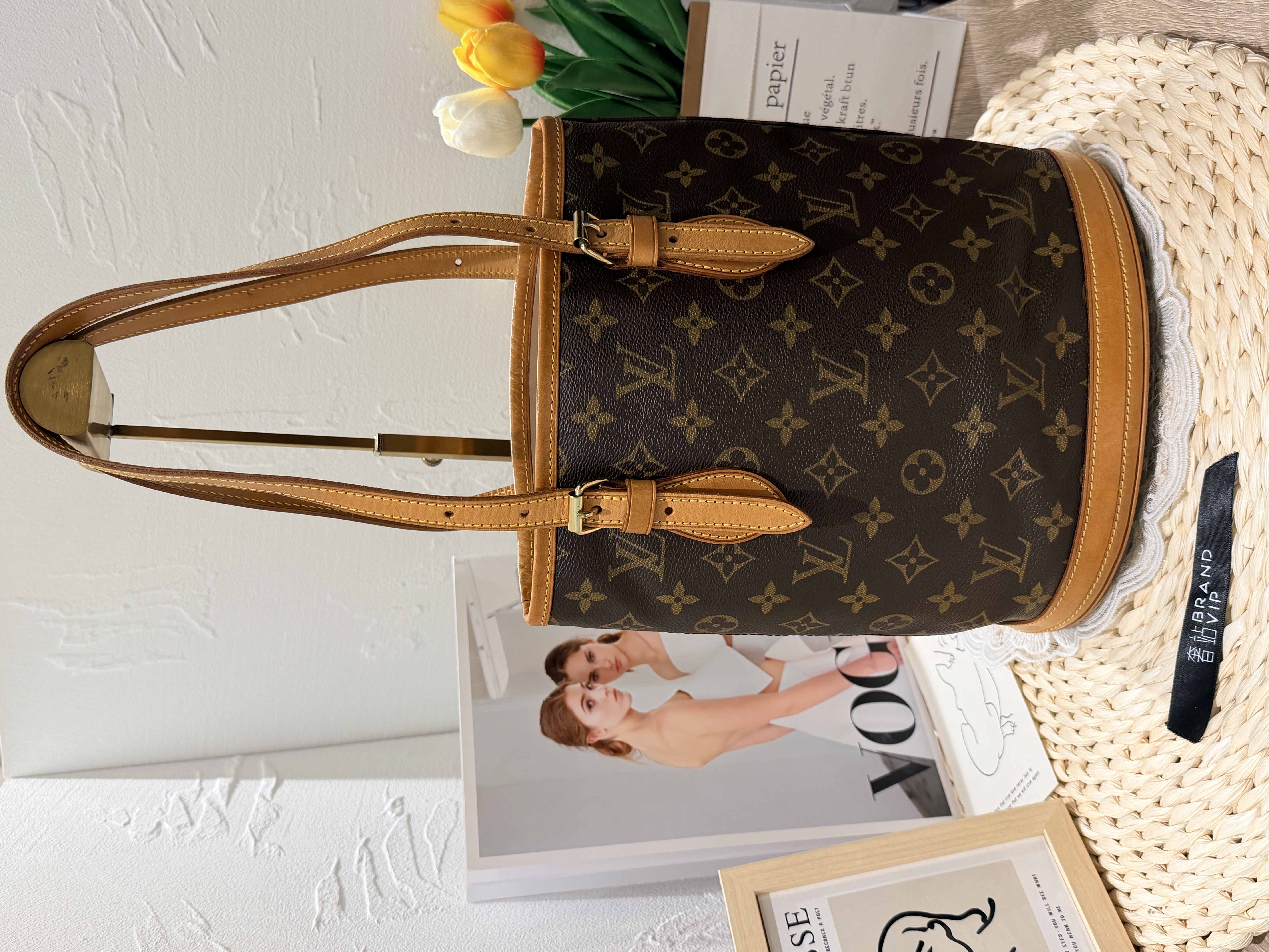 Louis Vuitton Monogram Petit Bucket 水桶包