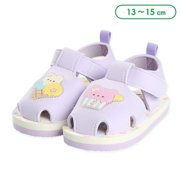 🇯🇵預訂 日本直送🇯🇵甜點動物圖案淺紫色EVA涼鞋