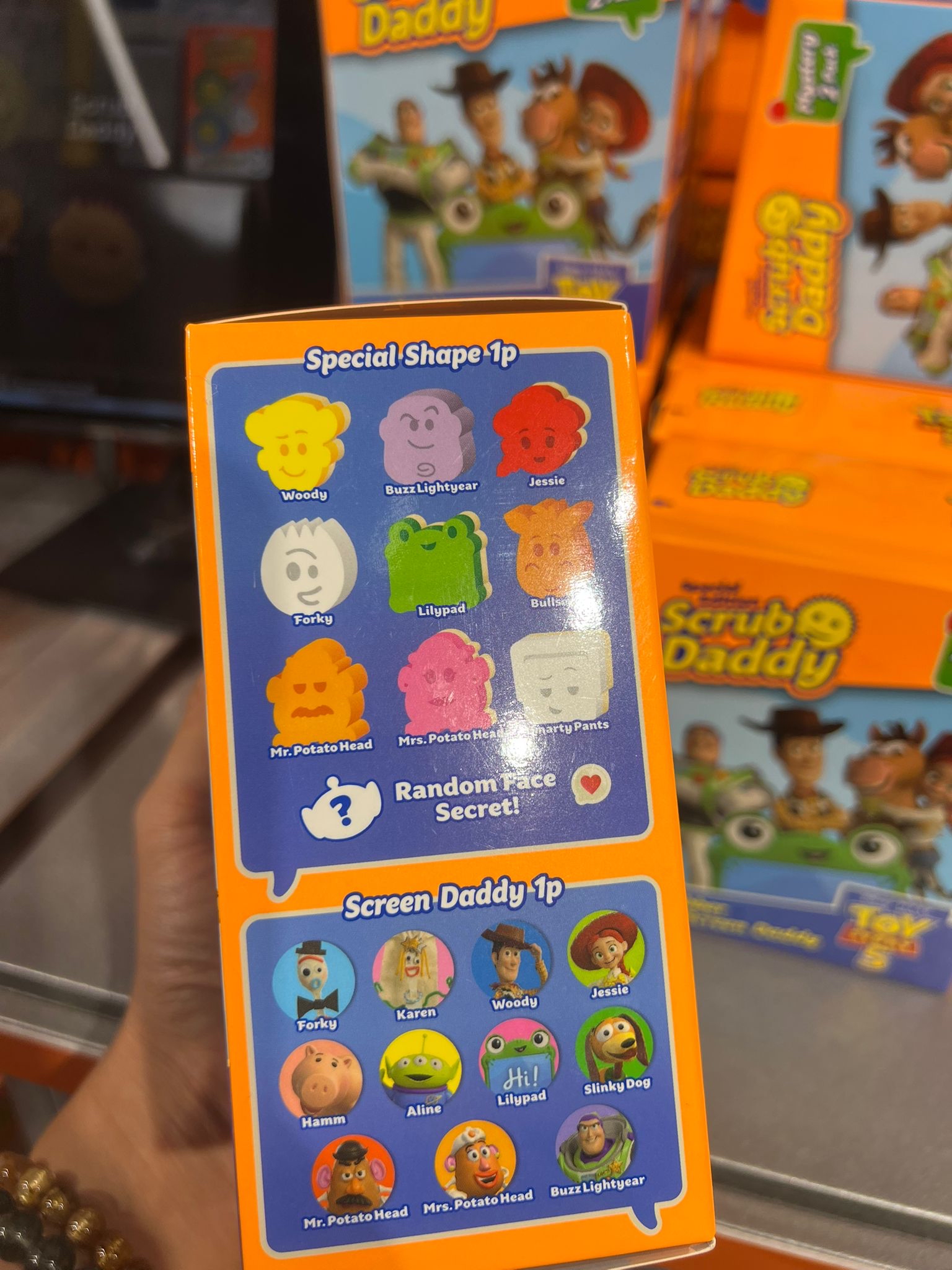 🆕🆕🆕Toy Story x Scrub Daddy 盲盒