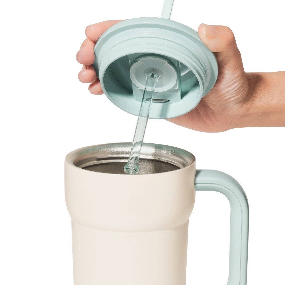 🎀【預訂】 Starbucks JP 不鏽鋼冷飲杯淡白色 591ml