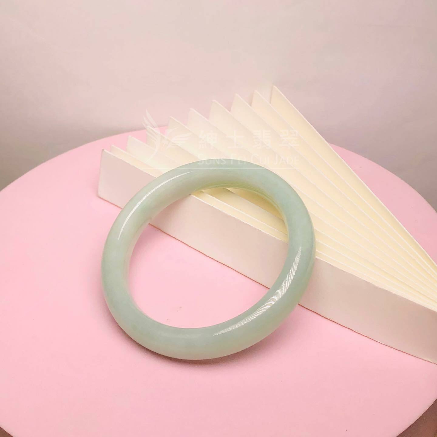 擺三橋晴水色福鐲 53.7mm