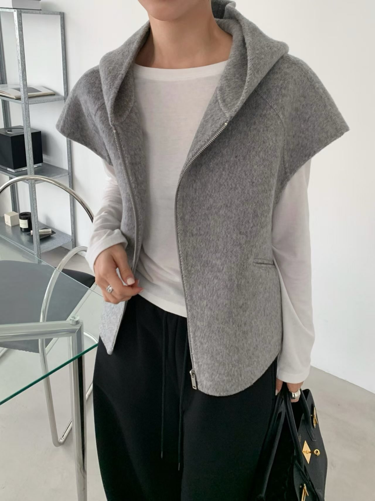 (2026FW) MOI - VEST JACKET
