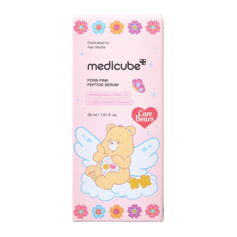 🎀【預訂】天使 Care Bear medicube  PDRN 粉紅胜肽膠原蛋白安瓶 30ml