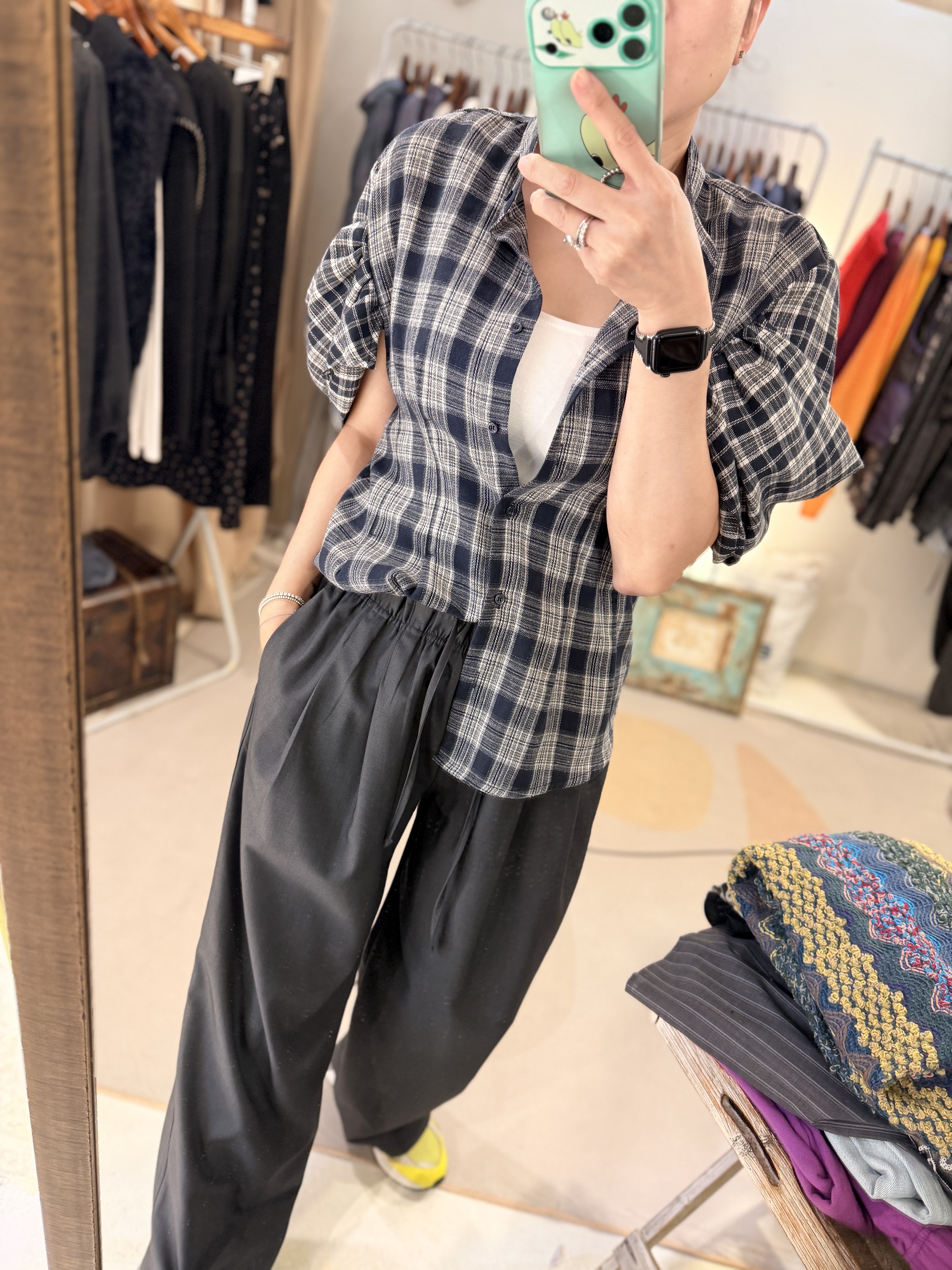 Checked shirt
