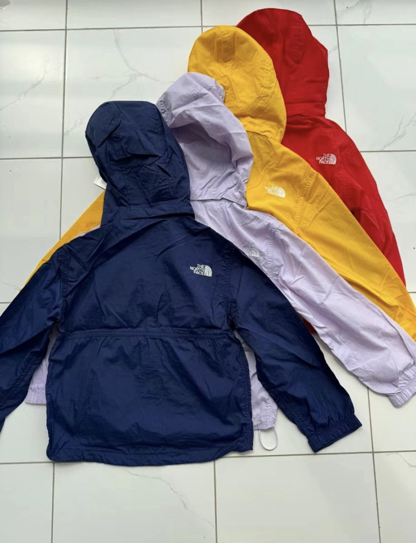 TNF 童裝薄款連帽防曬外套 - 1件 現貨