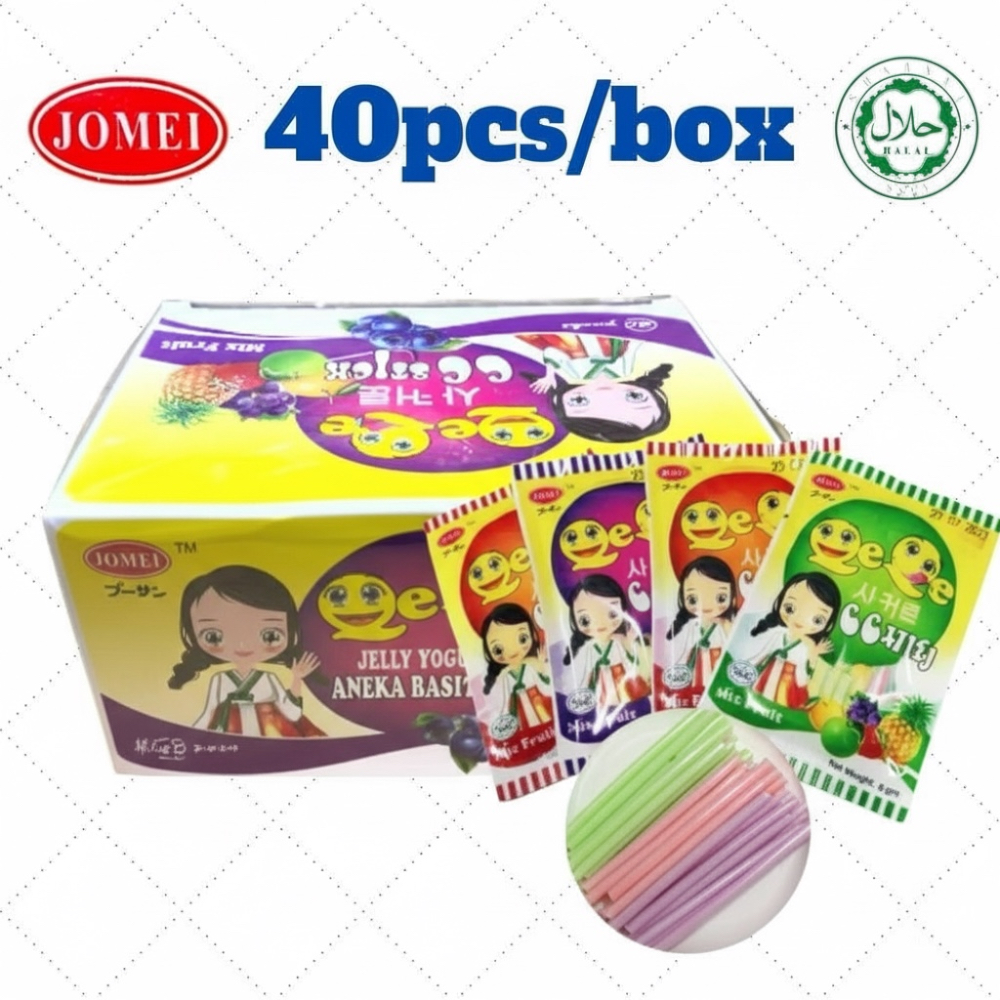 Jomei CC Stick yogurt stick candy Mixed Fruits Flavour 40pcs