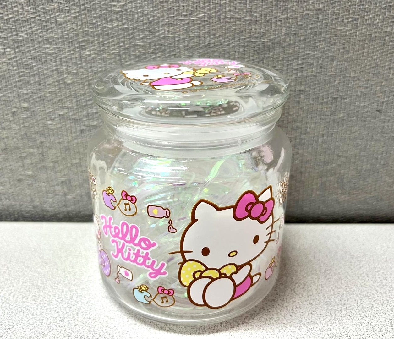 🌈 Hello Kitty 密實蓋玻璃樽